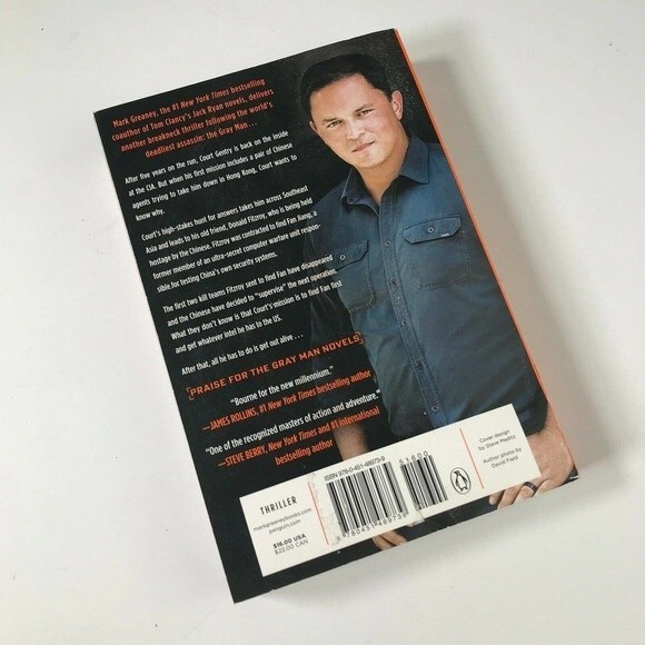 Mark Greaney Book Lot Gray Man Gunmetal Gray Tom Clancy Full Force and Effect - Picture 5 of 13